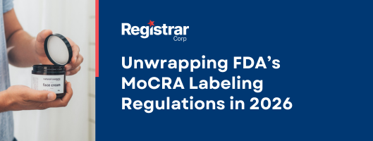 Auspacken der MoCRA-Kennzeichnungsvorschriften der FDA im Jahr 2026